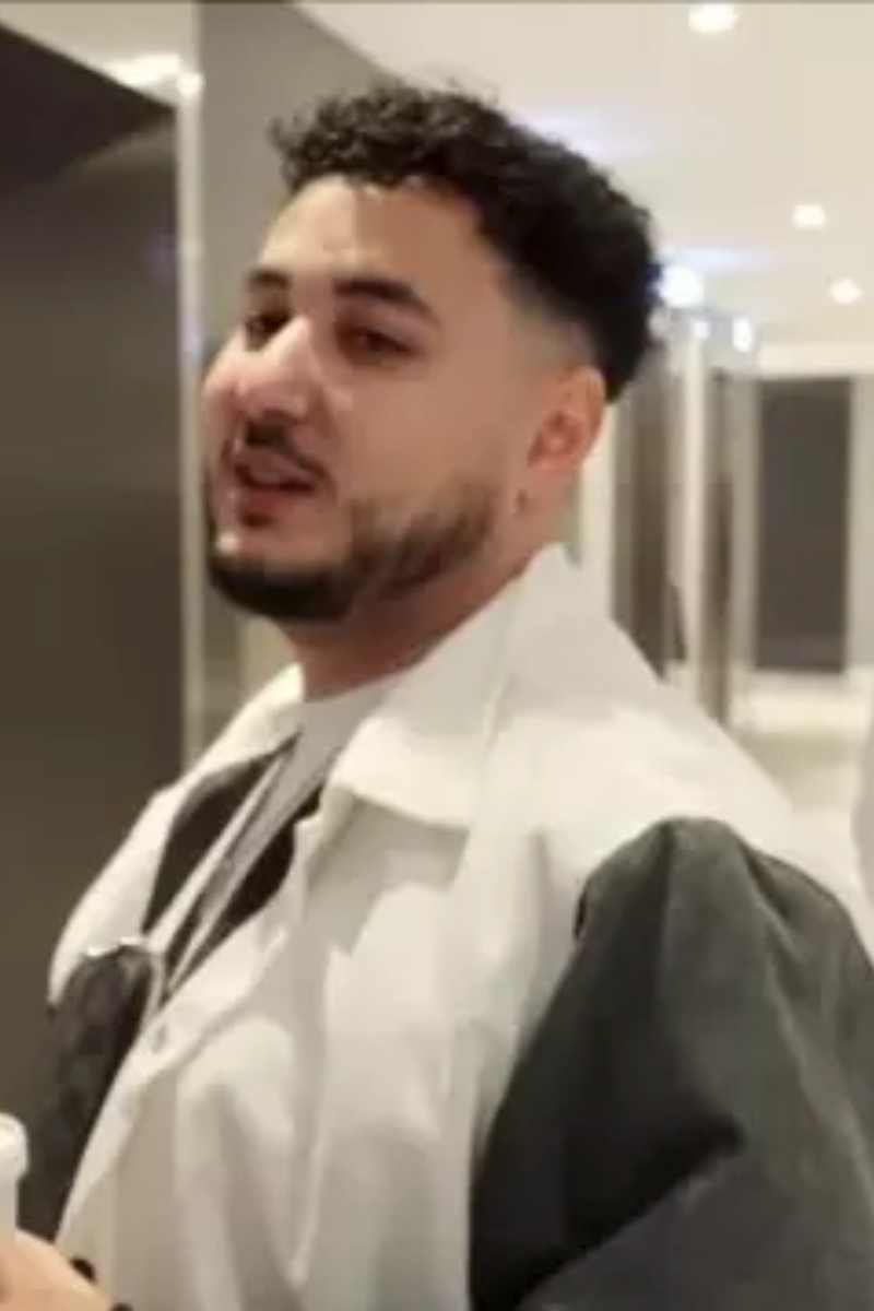 GOTAGA WEARS LNP'S VELVET SLEEVE BOMBER IN VLOG #61