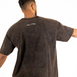 Acid Brown "Renaissance" Printed T-Shirt