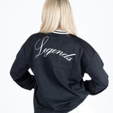 Black 'Legends' Varsity Long Sleeve