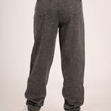 Fae High-Rise Diamante Tapered Mom Jeans