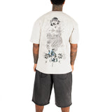Stone Relaxed Distorted Love Graphic T-Shirt