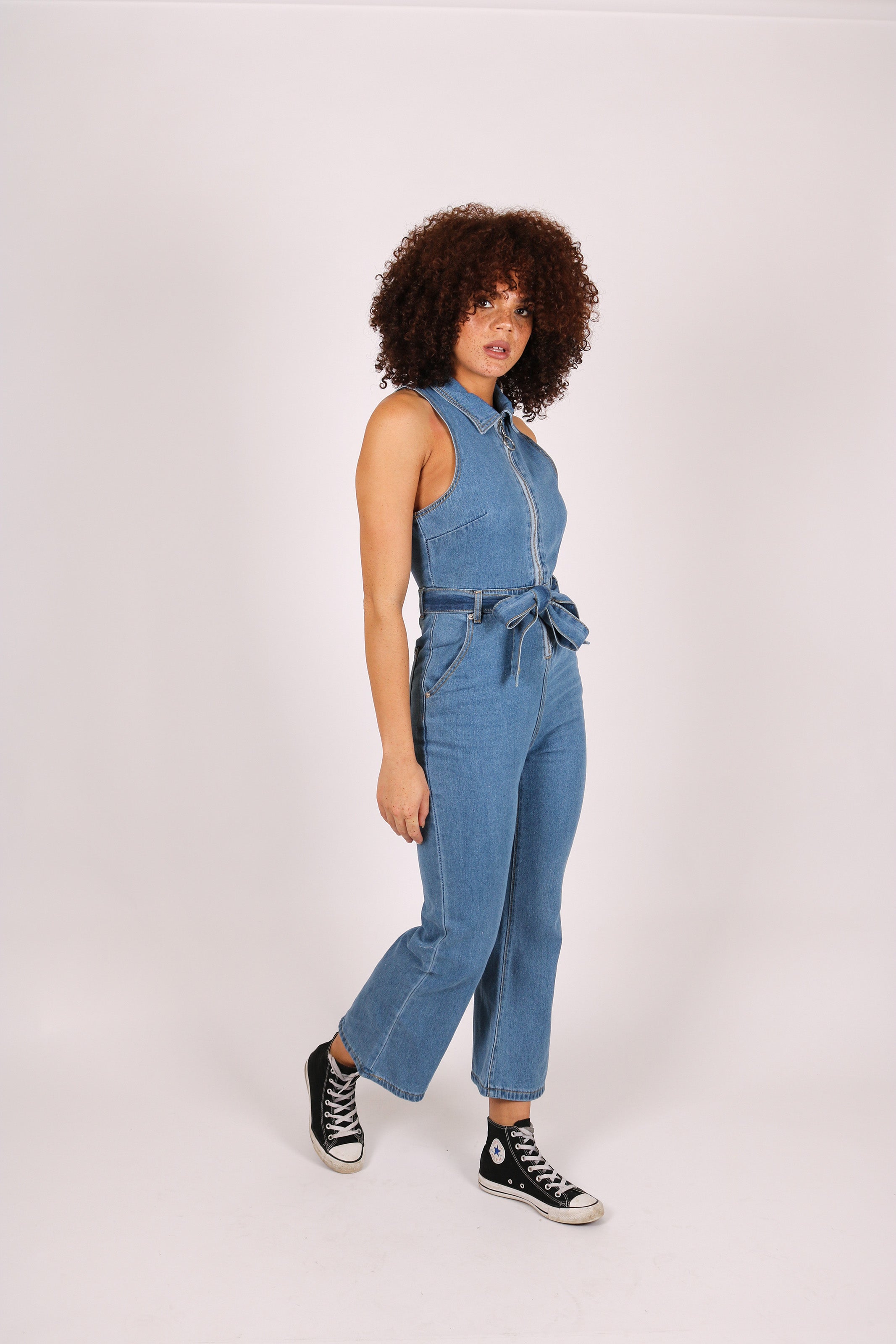 Wyoming 70s Kick Flare Jumpsuit