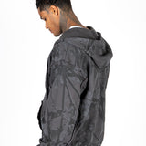 Oversized Black Mountain Printed Tracksuit