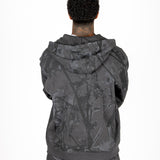 Oversized Black Mountain Printed Tracksuit