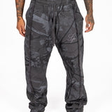 Oversized Black Mountain Printed Tracksuit