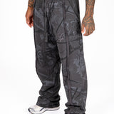 Oversized Black Mountain Printed Tracksuit