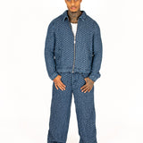 Bubble Denim Relaxed Baggy Jeans