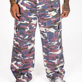 Purple Camo Cargo