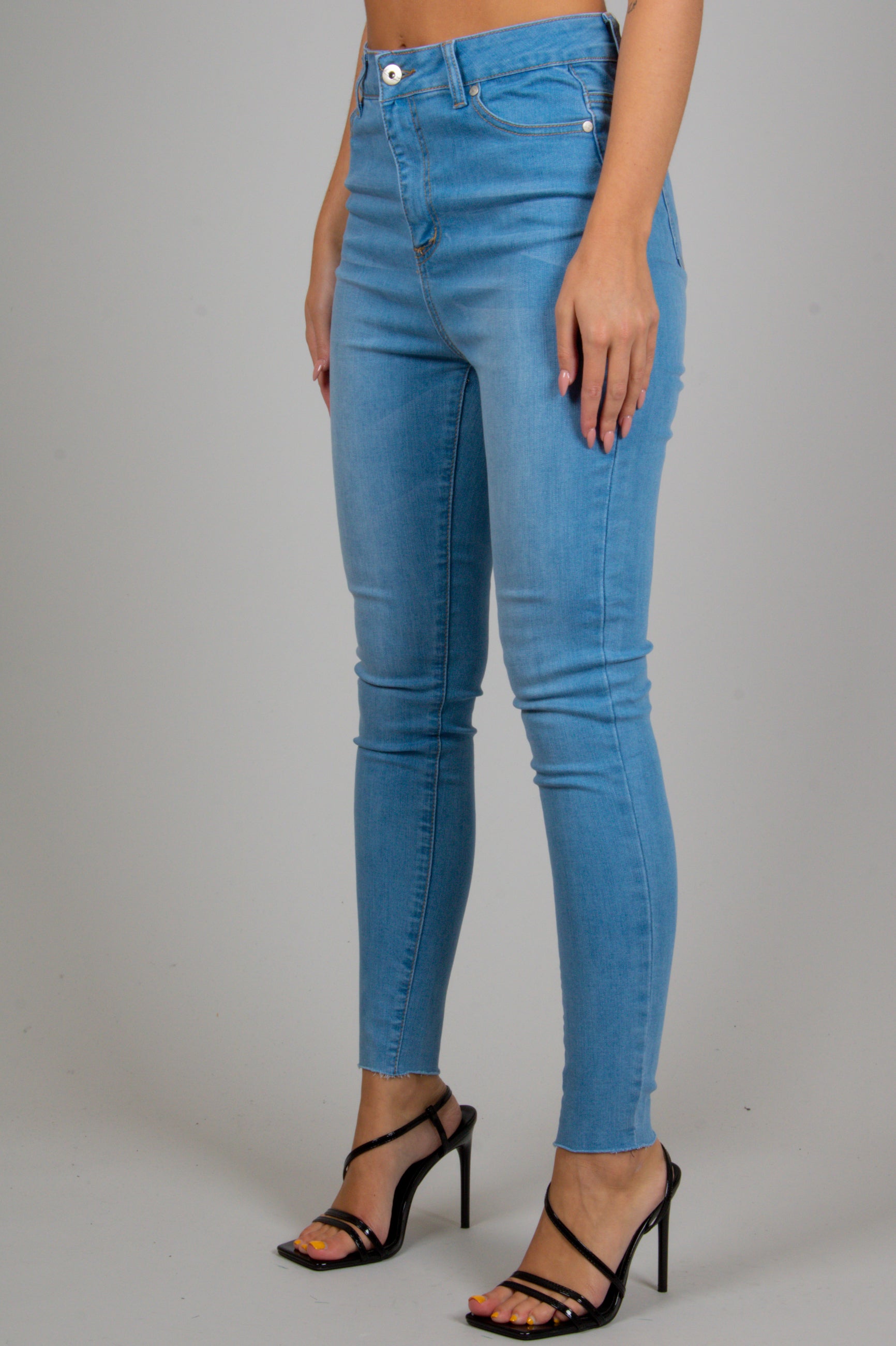 Back To Basics Skinny Jeans Made From Recycled Plastic Bottles And Organic Cotton Indigo