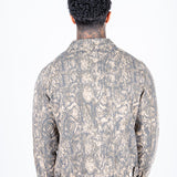 Snake Harrington Zip Up Jacket