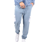 Baby Blue Utility Cargo Polar Fleece Joggers