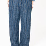 Bubble Denim Mid Rise Jeans