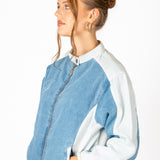 Motorsport Oversized Denim Jacket