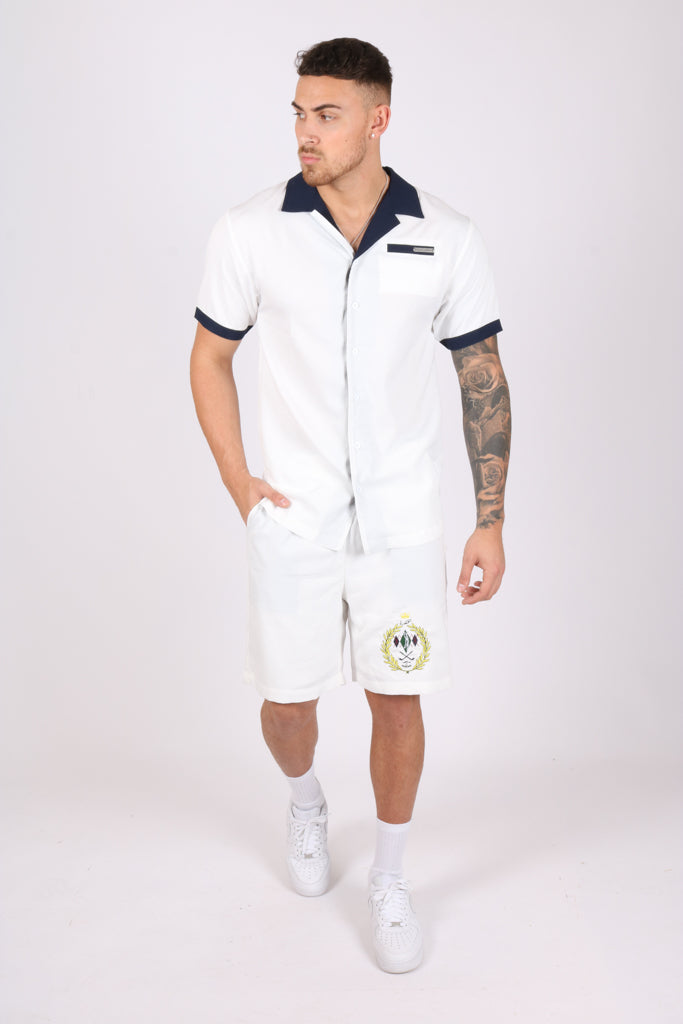 Off White Golf Club Embroidered Shirt