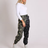 Liquor n Poker boyfriend cargo trouser in split camo - Liquor N Poker LIQUOR N POKER