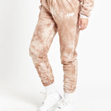 Candy Mocha Tie Dye Relaxed Jogger