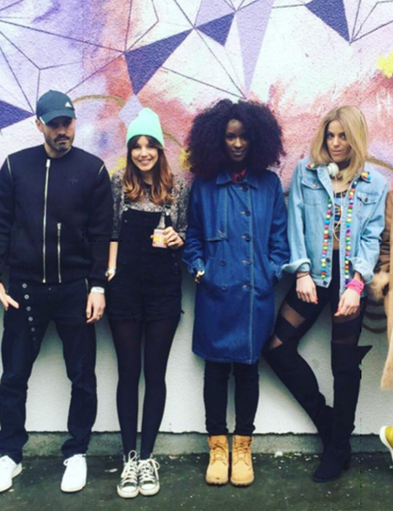 OLIVIA COX X LNP POM POM DENIM JACKET