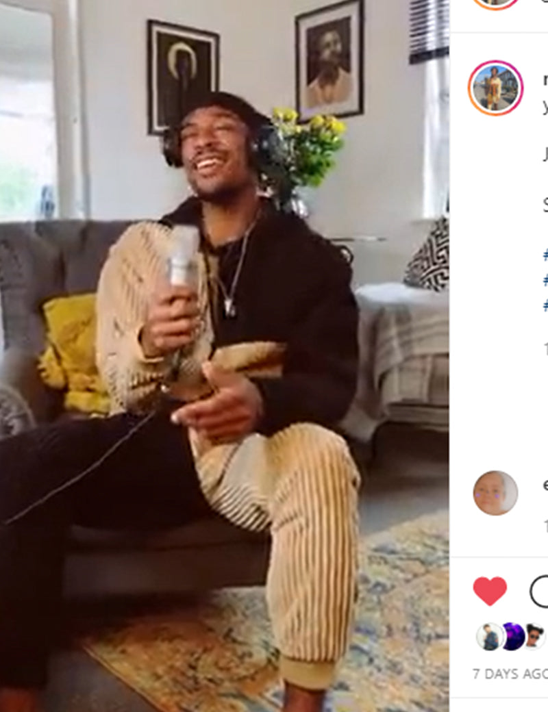 Liquor n Poker X Raksu X Cordurouy tracksuit