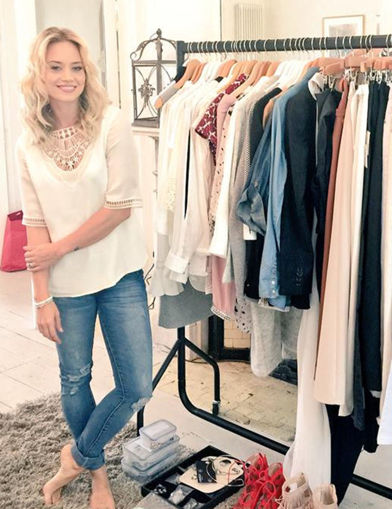 KIMBERLEY WYATT X LIQUOR N POKER X SYNDEY RIPPED KNEE SKINNIES