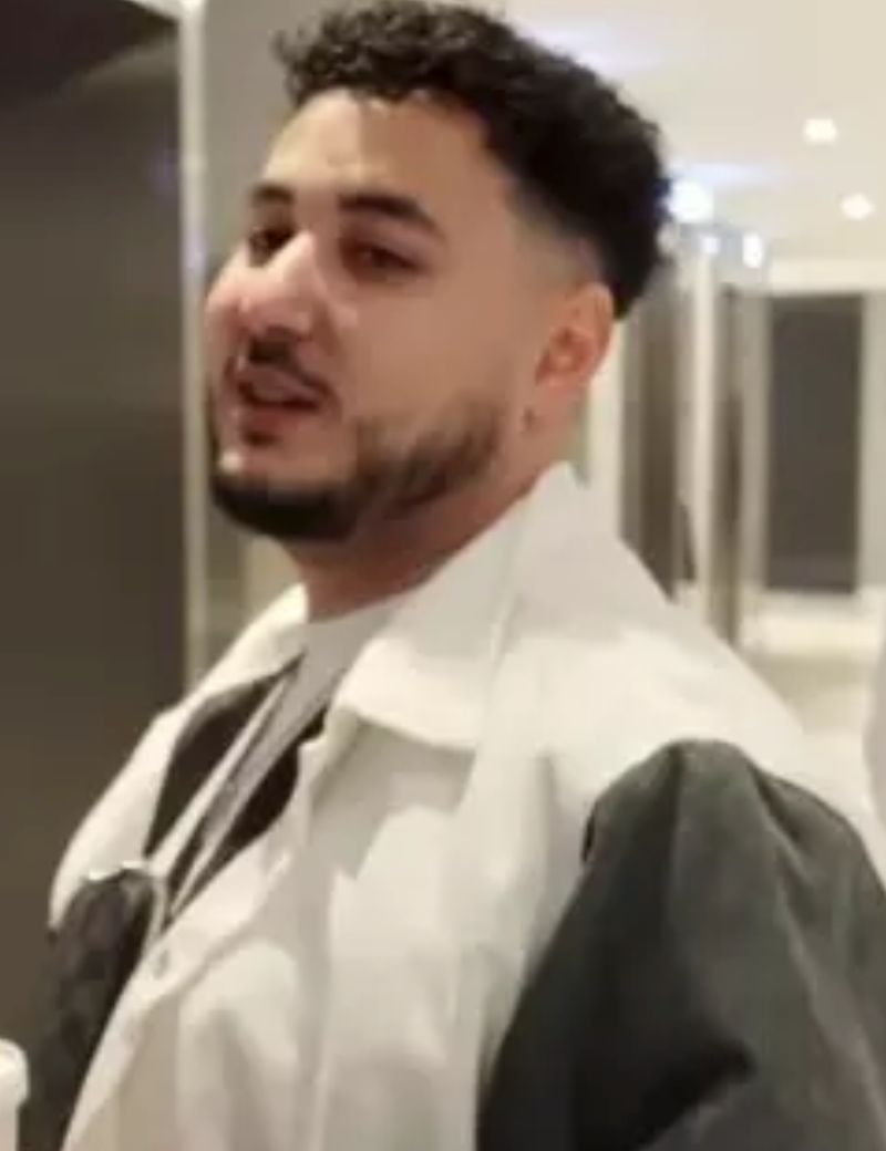 GOTAGA WEARS LNP'S VELVET SLEEVE BOMBER IN VLOG #61