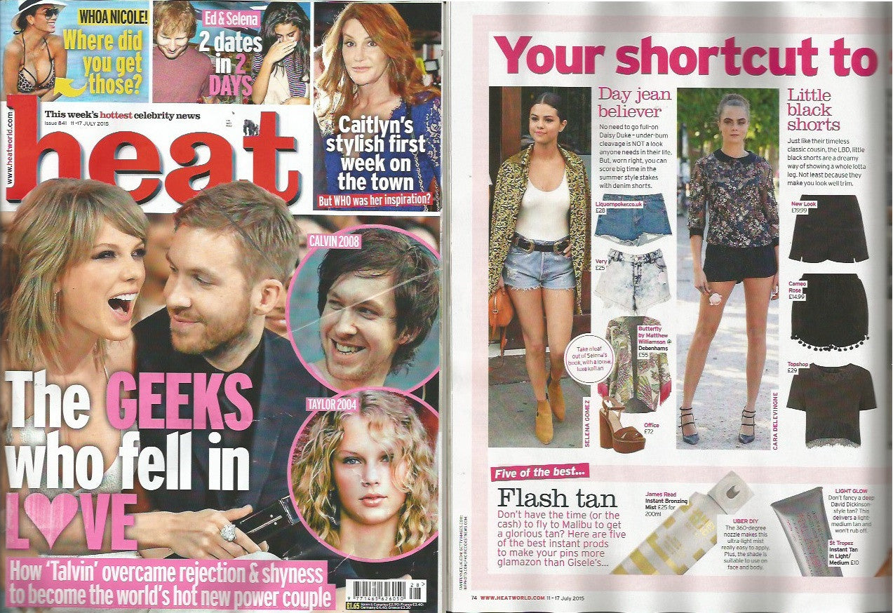 HEAT MAGAZINE X LIQUOR N POKER X TOPEKA RAW EDGE SHORTS