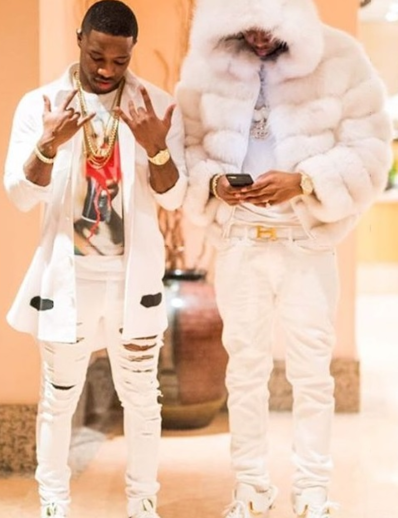 LNP X KREPT & KONAN X WHITE SKINNY JEANS