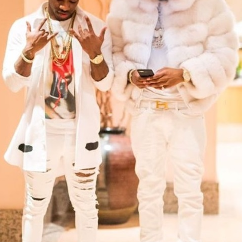 LNP X KREPT & KONAN X WHITE SKINNY JEANS