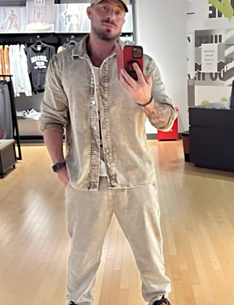 DUNCAN JAMES SPOTTED IN LNP'S CORDUROY SET - Liquor n Poker