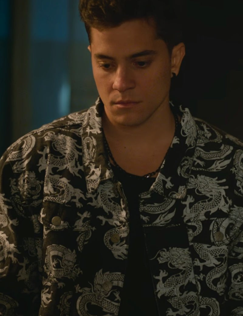 IVÁN CARVALHO WEARS LNP'S DRAGON PRINT SET ON ELITE - Liquor n Poker