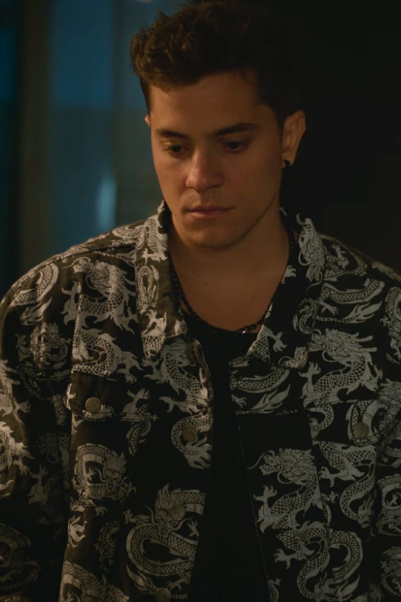 IVÁN CARVALHO WEARS LNP'S DRAGON PRINT SET ON ELITE - Liquor n Poker