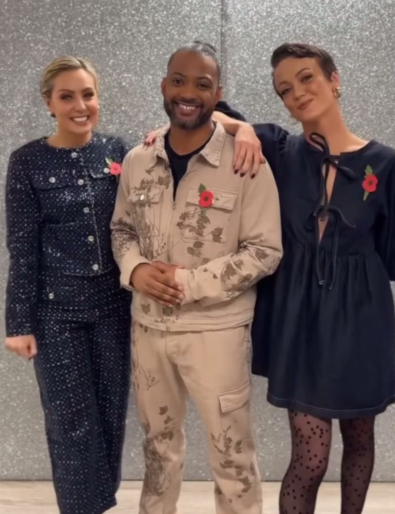 JB GILL IN LNP'S FLORAL TWILL SET ON STRICTLY: IT TAKES TWO - Liquor n Poker