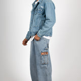 Nevada Blue Wash Utility Denim Jacket