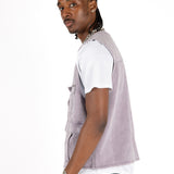 Lilac Denim Gilet Vest