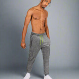 Grey Glitter Cargo Jogger