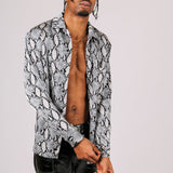 Grey Croc Party Shirt