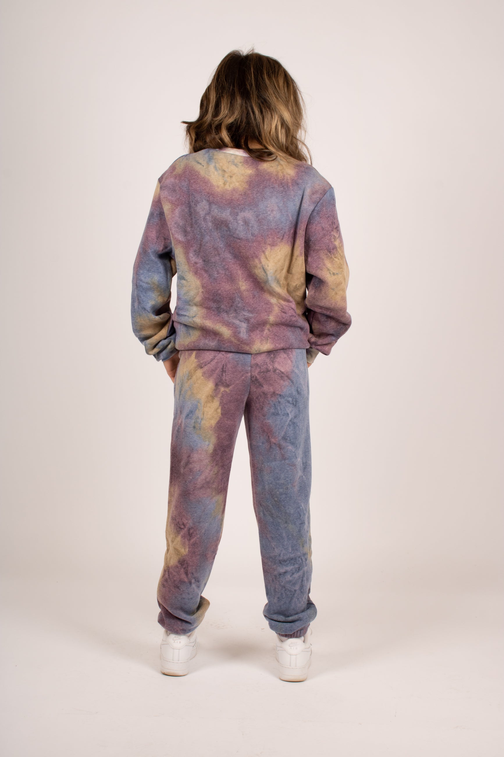 Candy Relaxed Jogger in Lilac Tie Dye