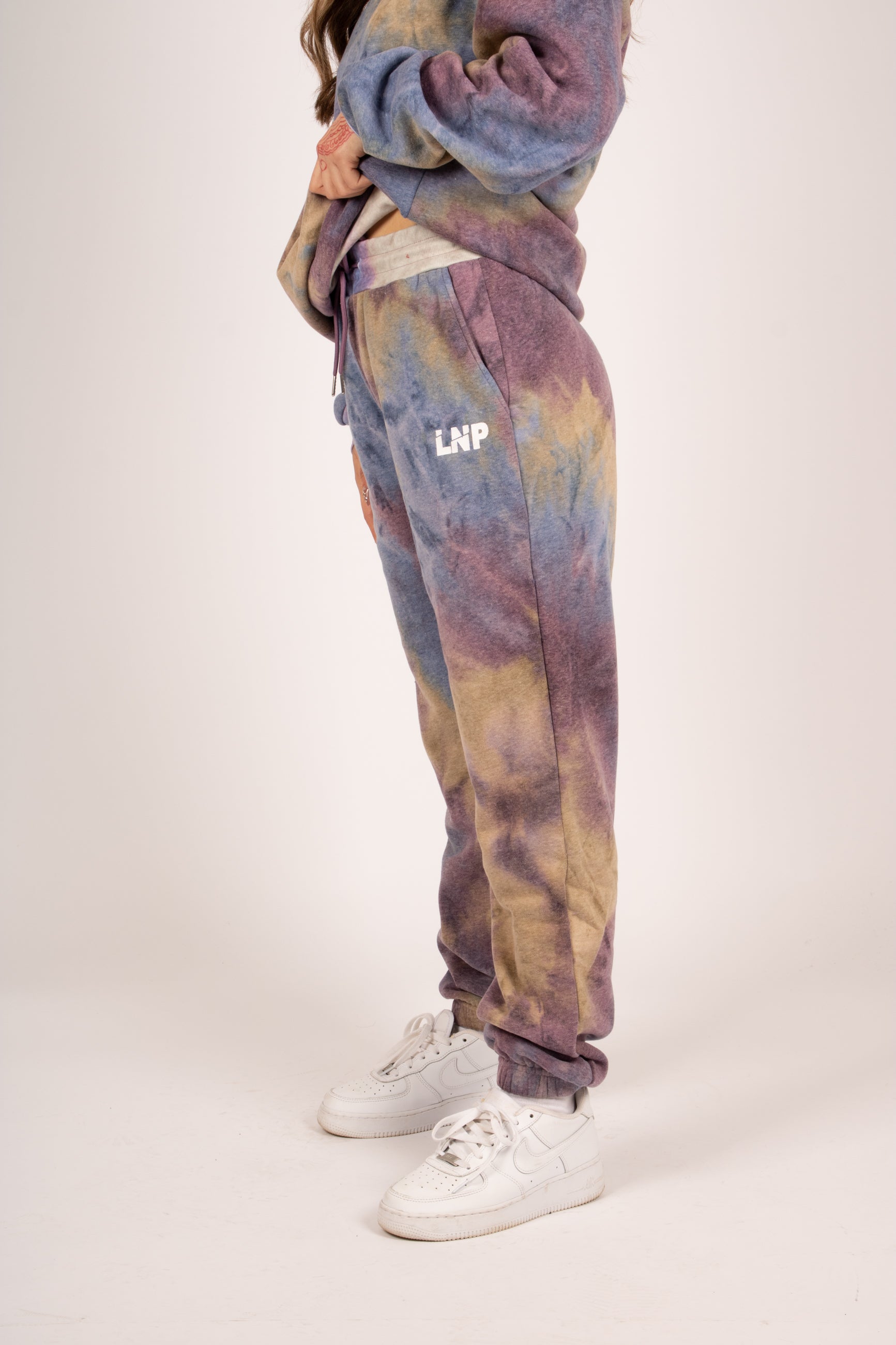 Candy Relaxed Jogger in Lilac Tie Dye
