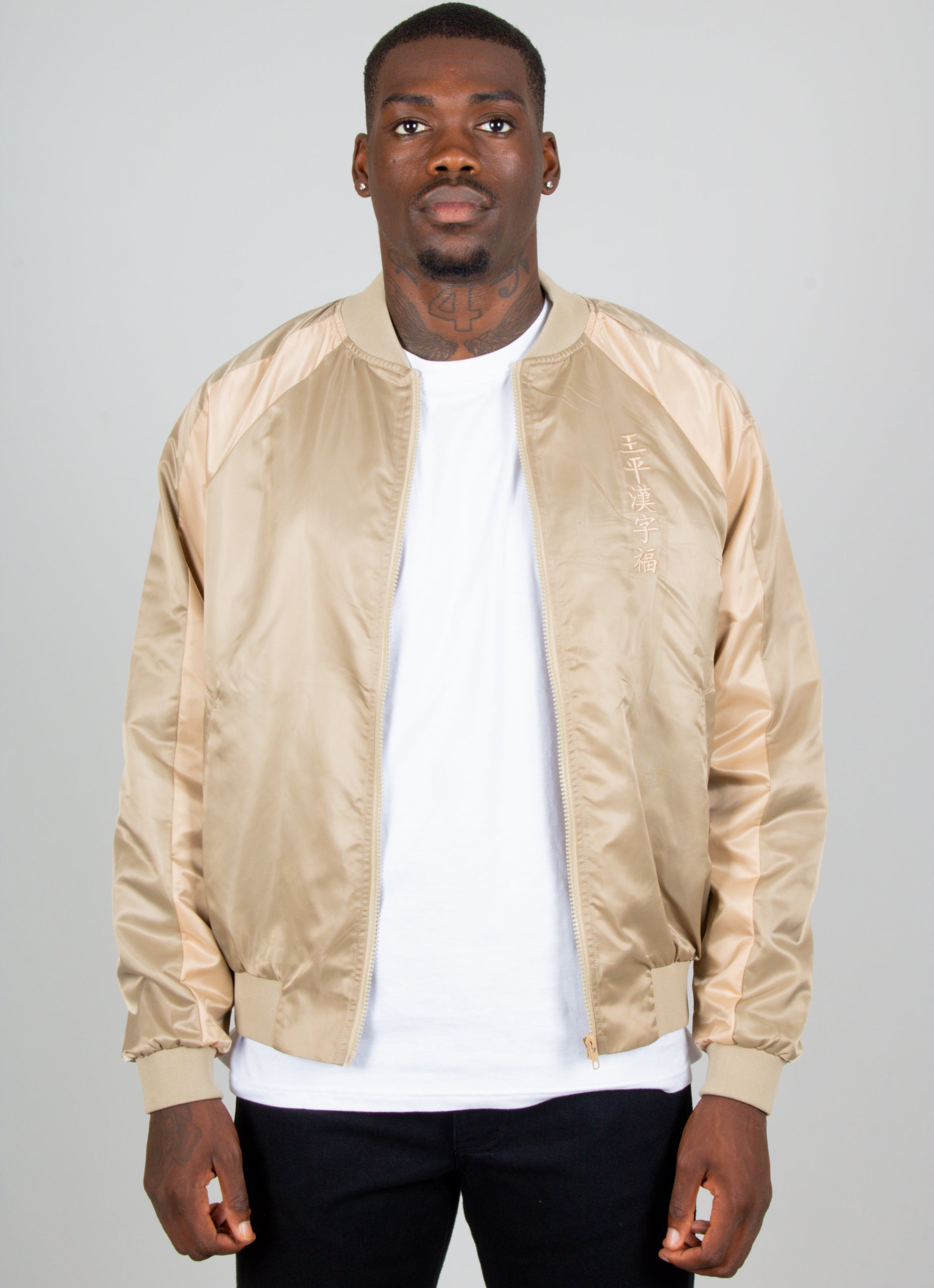 Liquor N Poker Gold Bomber Jacket