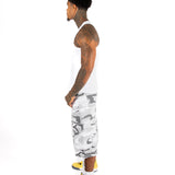 Grey Camo Extra Baggy Jorts