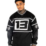 Black ''13'' Varsity Long Sleeve