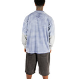 BLUE WASHED JERSEY LONG SLEEVE