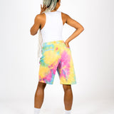 Multi-Colour Tie Dye Shorts