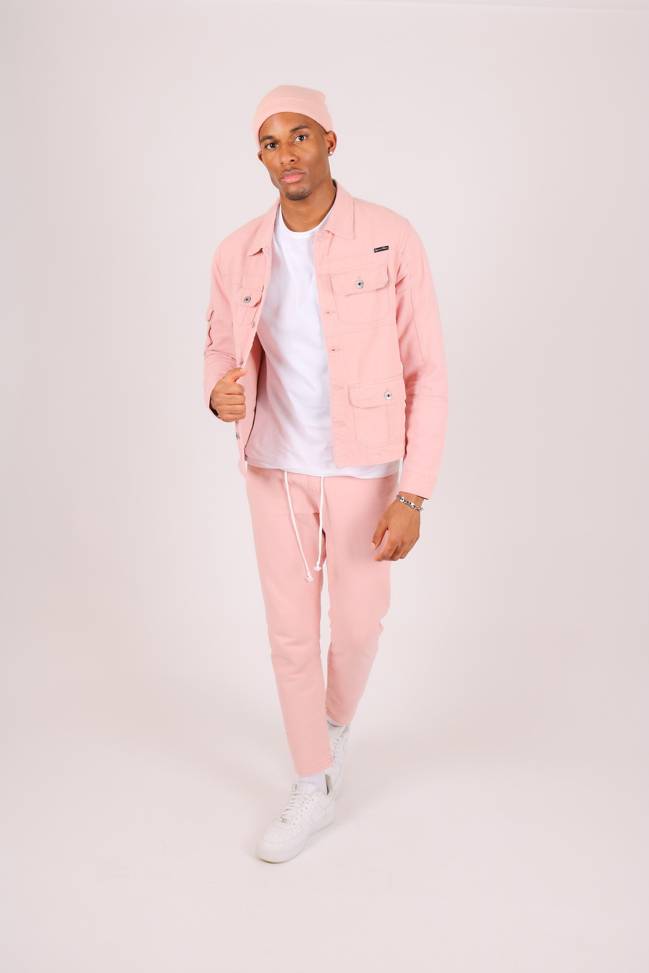 Miami Cropped Pink Trousers