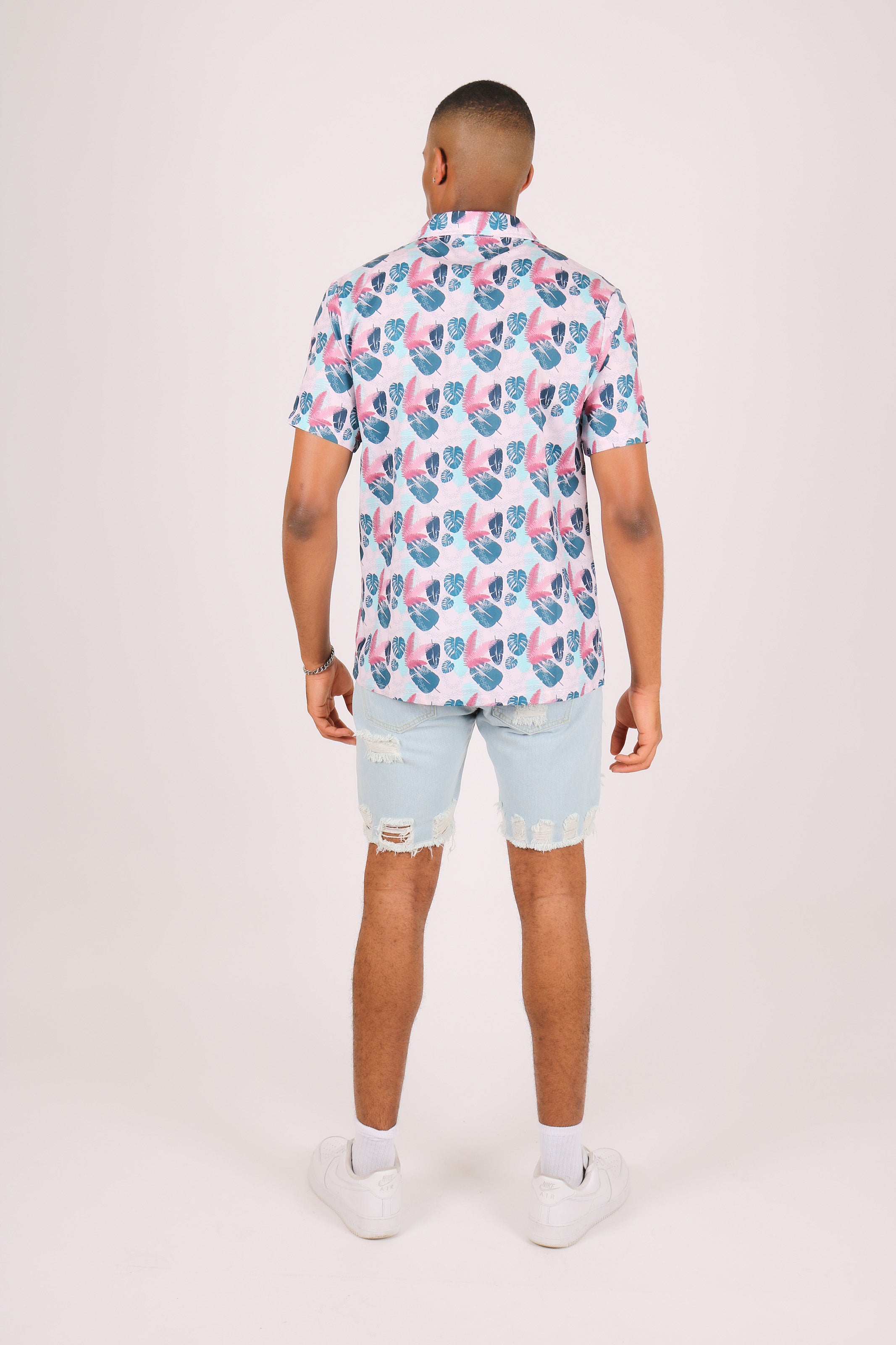 Havana Club Floral Pattern Shirt