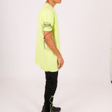 Joggers With Neon Green Pull Ties
