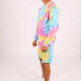 Multi-Colour Tie Dye Shorts