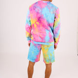 Multi-Colour Tie Dye Shorts
