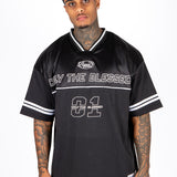 Black 'Blessed' Varsity Tee