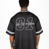 Black 'Blessed' Varsity Tee