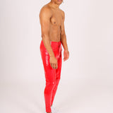 Red Gloss Vinyl Meggings